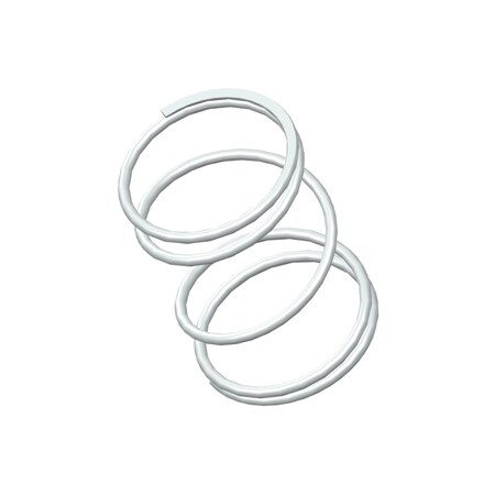 Approved Vendor Compression Spring, O= .625, L=.88, W=.038 Hd Sc-445 G309975907